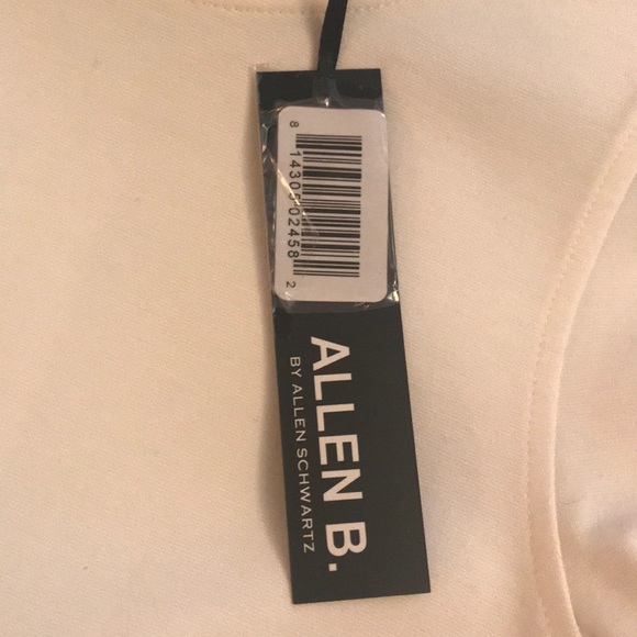 NWT: Allen B cream & black dot dress- size S - Picture 6 of 6